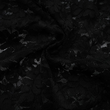 Roseline ruffledtrim florallace gown