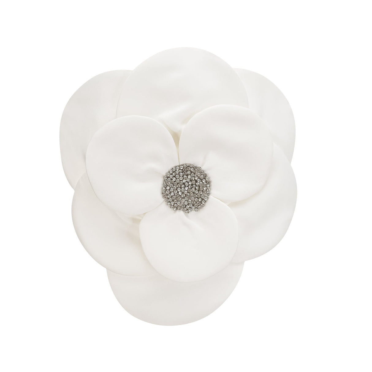 Roxane crystalembellished floralappliqué top