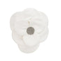 Roxane crystalembellished floralappliqué top