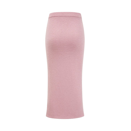 Ruby Jacket & Skirt Crystal Pink Matching Set