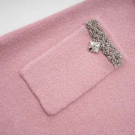 Ruby Jacket & Skirt Crystal Pink Matching Set