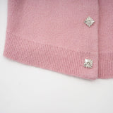 Ruby Jacket & Skirt Crystal Pink Matching Set
