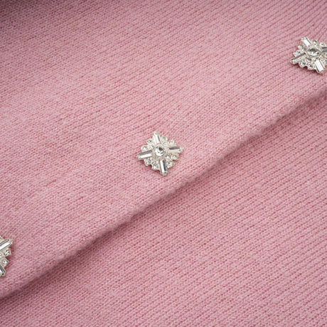 Ruby Jacket & Skirt Crystal Pink Matching Set