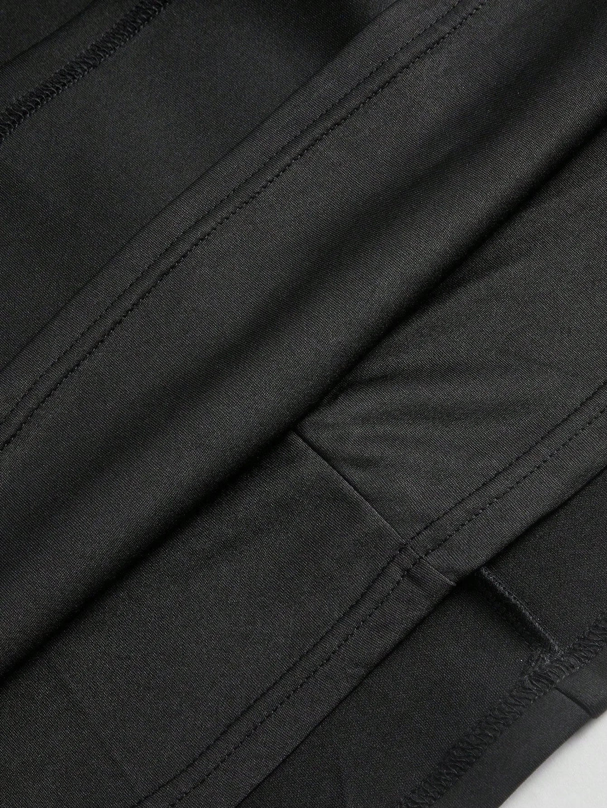 Sabina Midi Dress - Round Neck - Flared Hem - High Waist - Elegant Style - Belted & Zipper