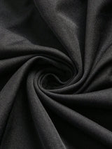 Sabina Midi Dress - Round Neck - Flared Hem - High Waist - Elegant Style - Belted & Zipper