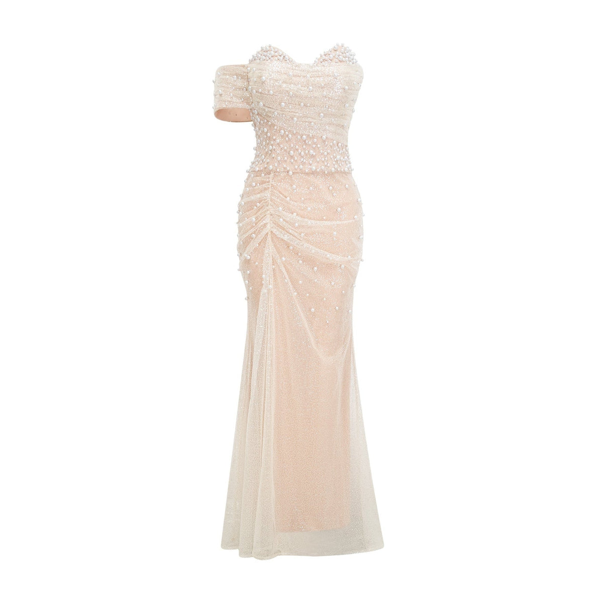 Sabine faux pearlembellished maxi dress