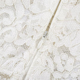 Sabrina Midi Dress White Crystal Embellished