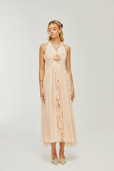 Samantha Halter - Neck Maxi Dress