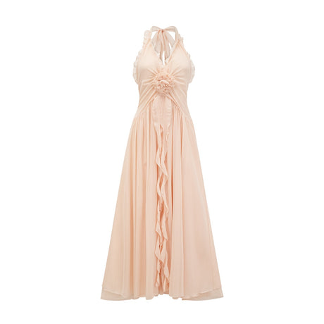 Samantha Halter - Neck Maxi Dress