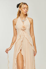 Samantha Halter - Neck Maxi Dress