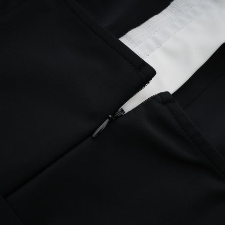 Samantha Maxi Dress Black Open - Back Faux - Pearl Detail