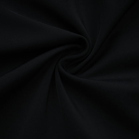 Samantha Maxi Dress Black Open - Back Faux - Pearl Detail