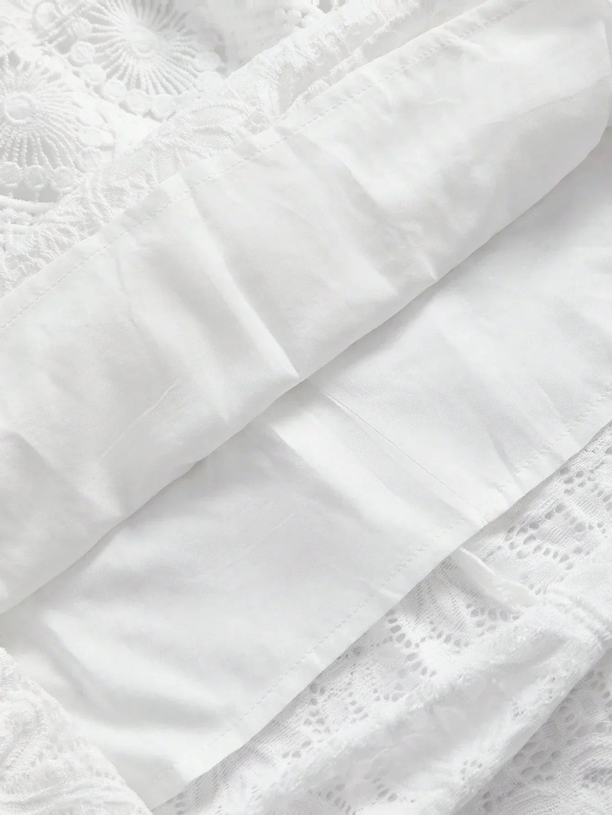 Samantha Midi Dress - Round Neck - Wedding - Flared Hem - High Waist - Elegant Style