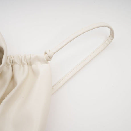 Sancia floralappliqué leather top