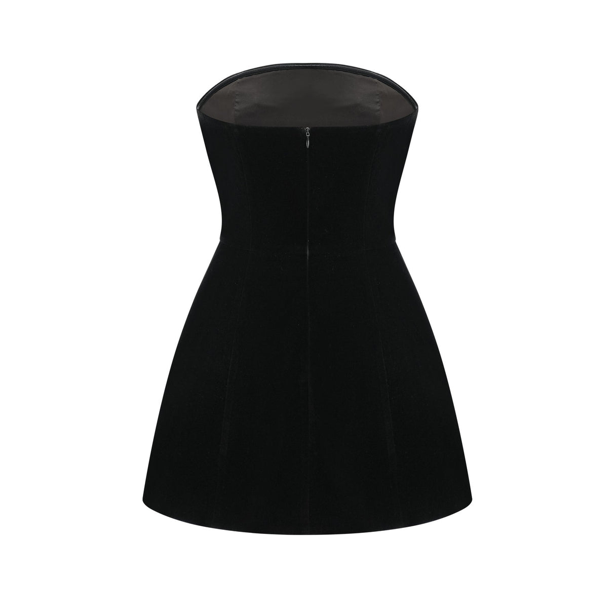 Sandrine crystalembellished velvet mini dress