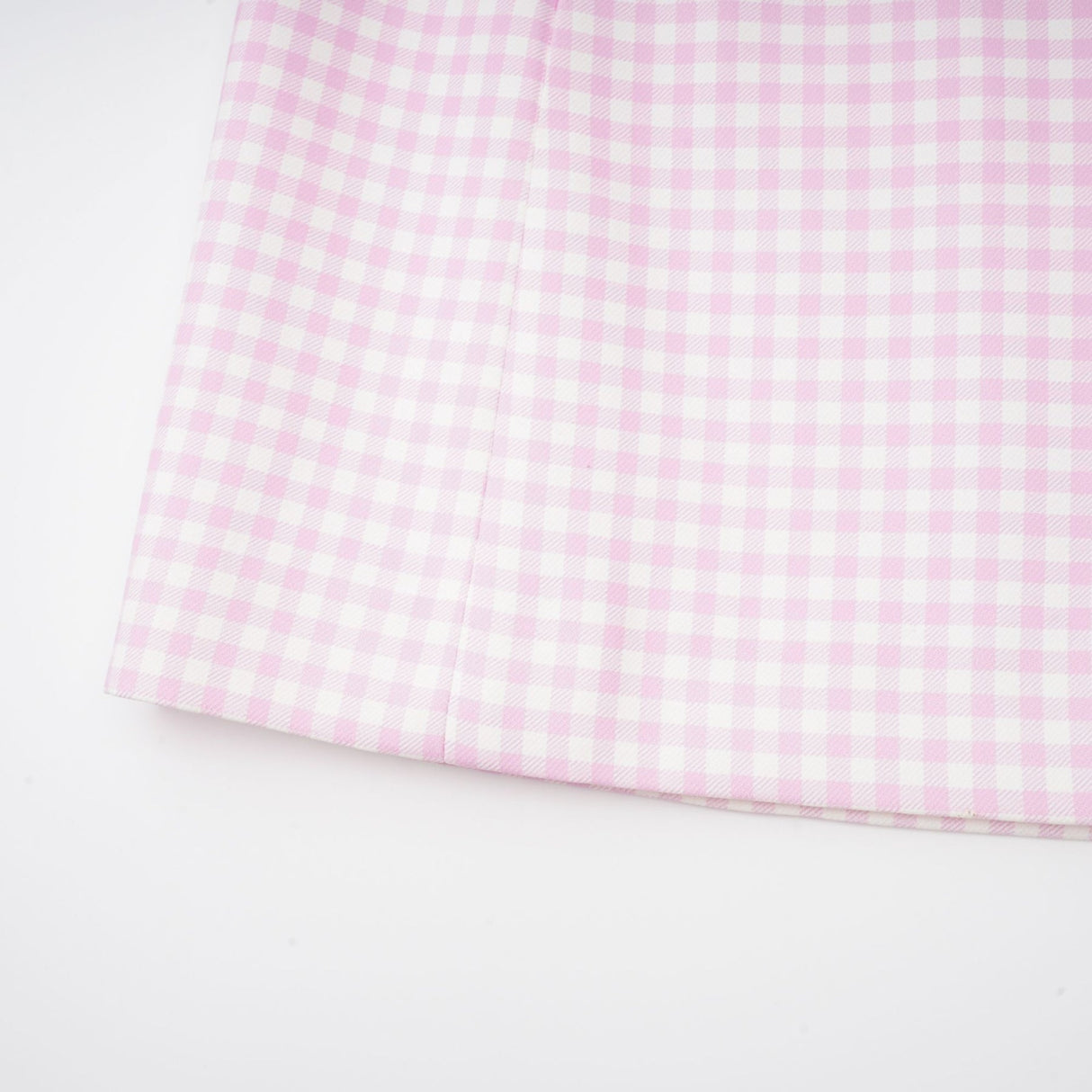 Sandrine ginghamcheck top  skirt matching set