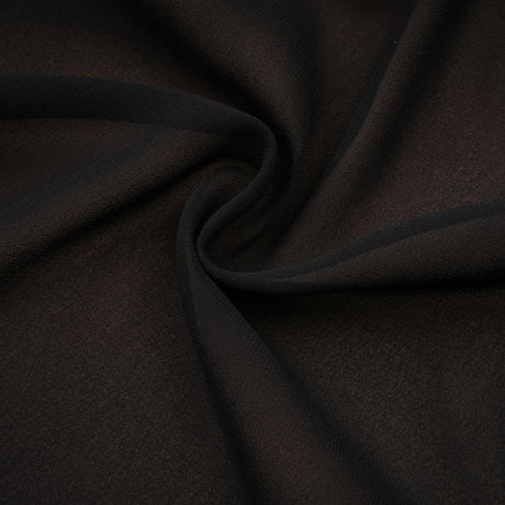 Santa Black Tulle Maxi Skirt With Pleats And Ruffled Hem