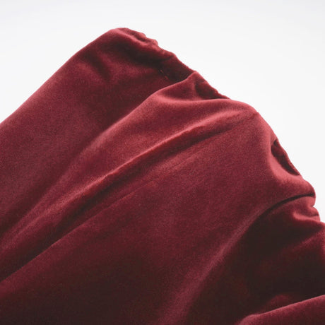 Selena Velvet Strapless Mini Dress With Faux Fur Collar