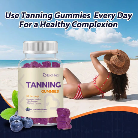 Self Tanning Gummies – Lycopene & Astaxanthin Beauty Gummies for Women