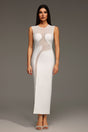 Serena White Elegant Modern Style Dress