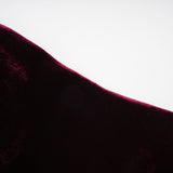 Shayla Dress Purple Velvet Off - Shoulder Thigh - Length & Belted