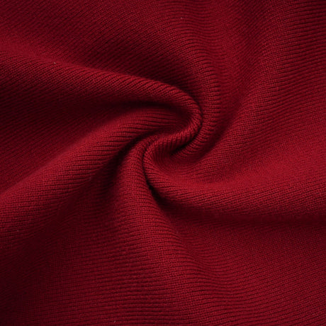Shayla Midi Dress Red & White Knit Off Shoulder Pen&nbsp