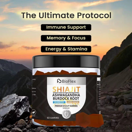 Shilajit 60 Gummies – Natural Vitality & Wellness Support