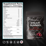 Shilajit Gummies – 1400mg Pure Himalayan Shilajit with Ashwagandha & Chaga