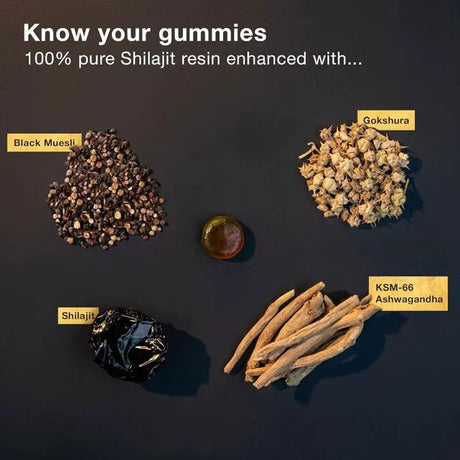 Shilajit Gummies – Pure Himalayan Energy & Immune Support