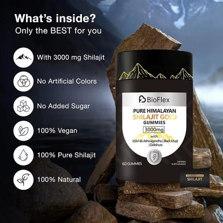 Shilajit Gummies – Pure Himalayan Energy & Immune Support