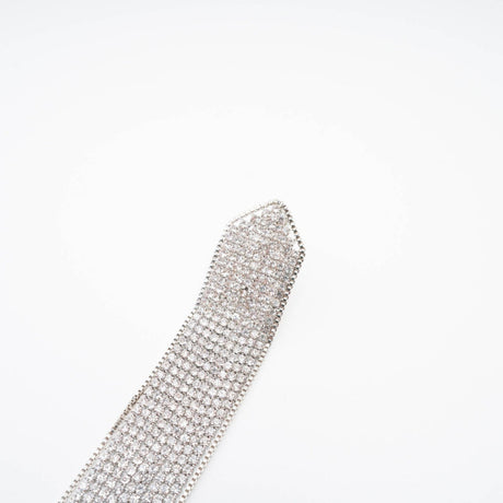 Silver - plated fringed drop earrings