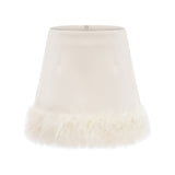 Simonetta Blazer & Skirt Feather Hem White Blazer