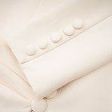 Simonetta Sequined Blazer with Crystal Embellishment