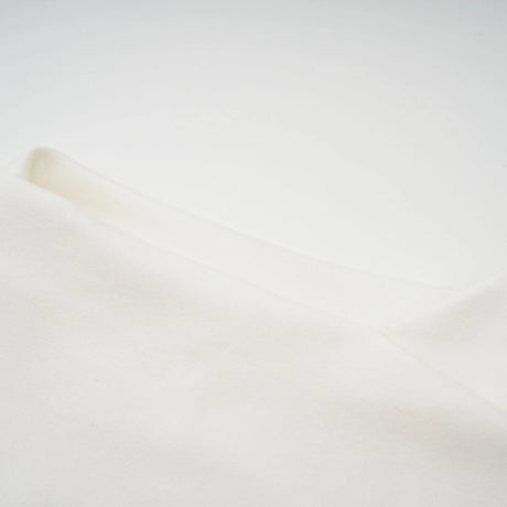 Skye Cropped Top White Ruched Off - shoulder Long Sleeves