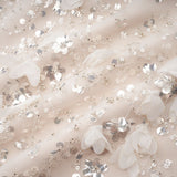Sloan Sequin Mini Dress in Pink with Bowknot Detailing