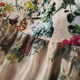 Solada embellished floralprint maxi dress