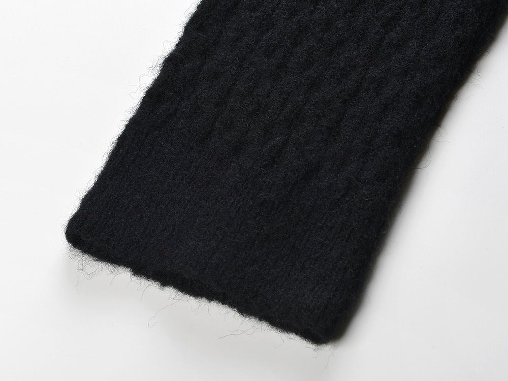 Sophia Jacket & Skirt Set - Elegant Ribbed Knit - Tailored Fit - Contrasting Accents - Gold Buttons - Versatile Style