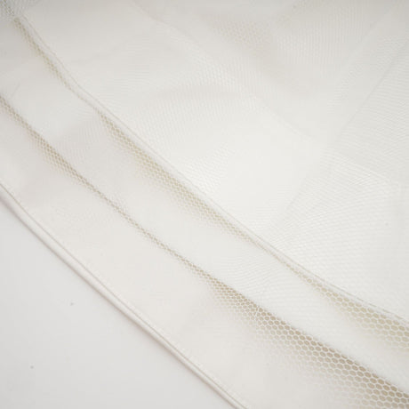 Stefania Midi Dress White Off Shoulder Corset Pleated Pockets
