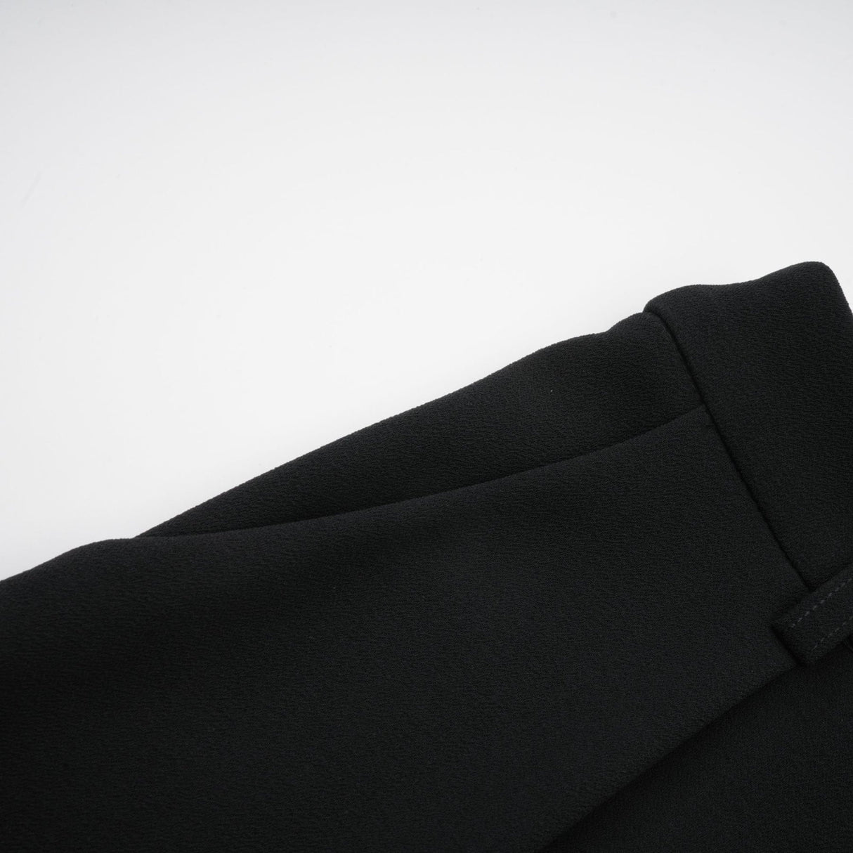 Suzanne black pleated jacket  trousers matching set