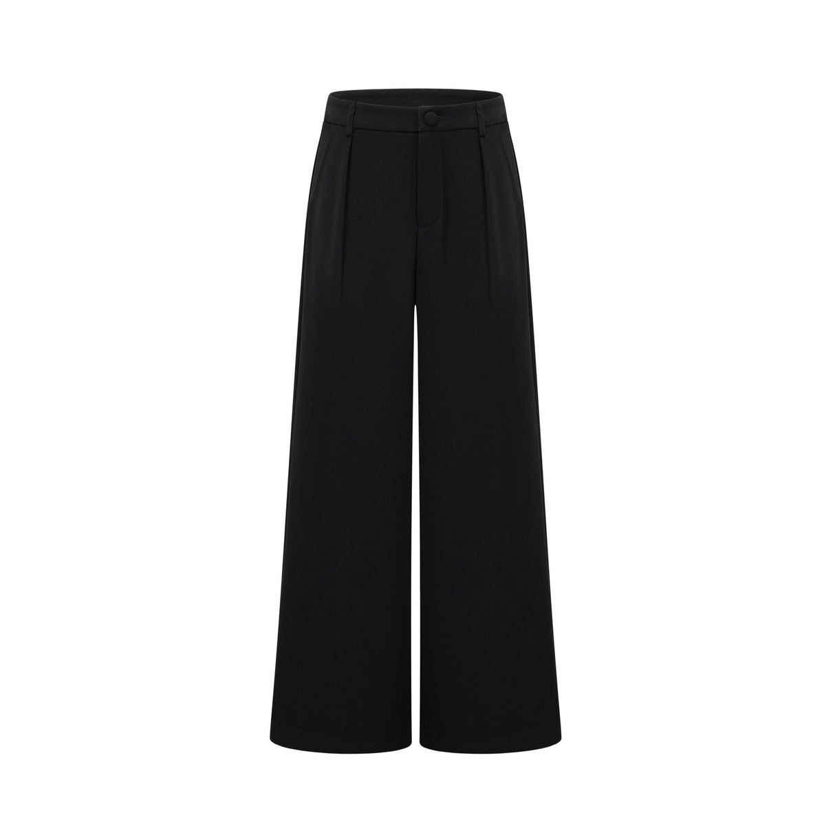 Suzanne black pleated jacket  trousers matching set
