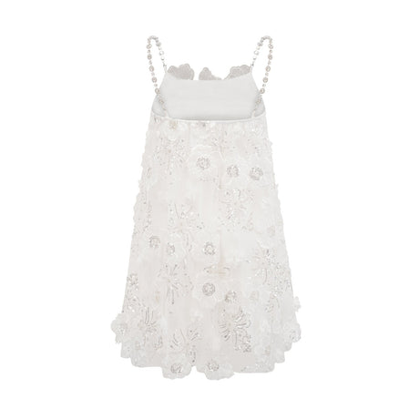 Suzette crystalembellished floral mini dress