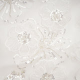 Suzette crystalembellished floral mini dress