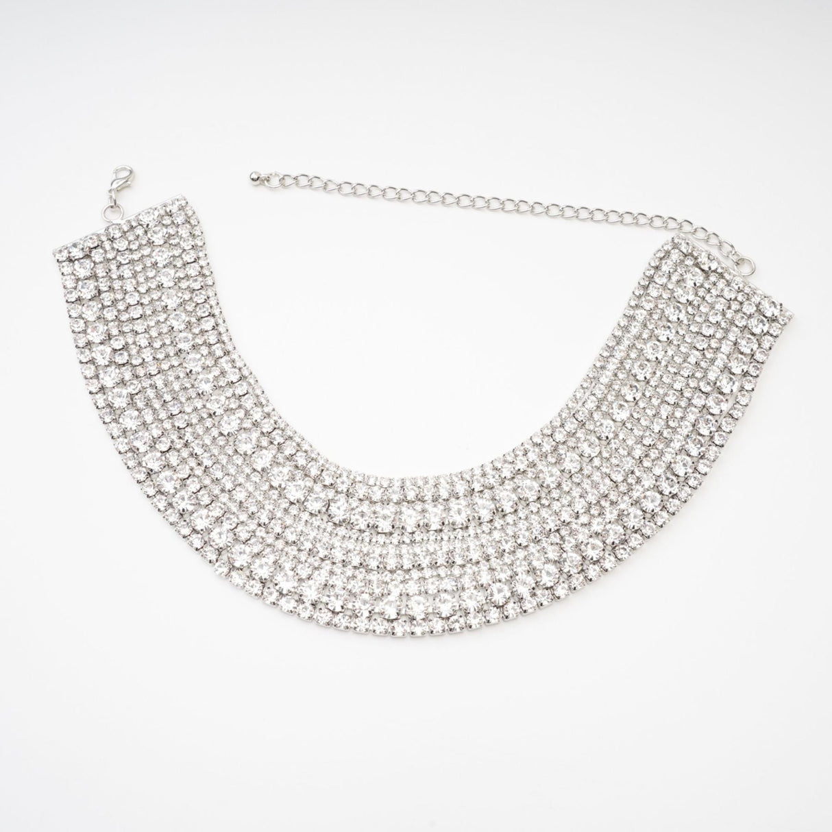 Sylvie crystal - embellished necklace