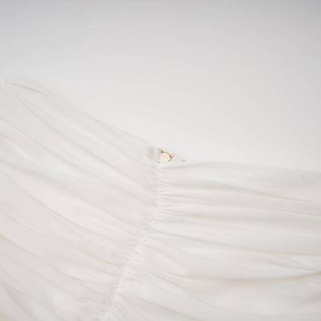 Sylvie ruched ruffled mini skirt