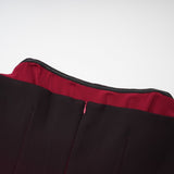 Taliyah Dress Red Gradient Off - Shoulder Maxi