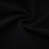 Tamara Knitted Bodysuit Black Pink Contrast Flap Pockets