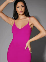 Tamara Maxi Dress - Formal & Evening Occasions - Refined Style - Slim Fit Type - High Stretch Fabric Elasticity - Sleeveless Length