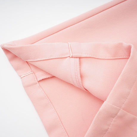 Teagan Blazer & Pants Pink White Set