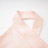 Teresa Dress Pink Feather Tassel Halter - neck Thigh Length Zip Fastening