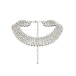 Thaïs crystal - embellished layered necklace